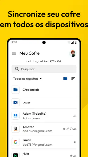 Keeper Gerenciador de senhas screenshot