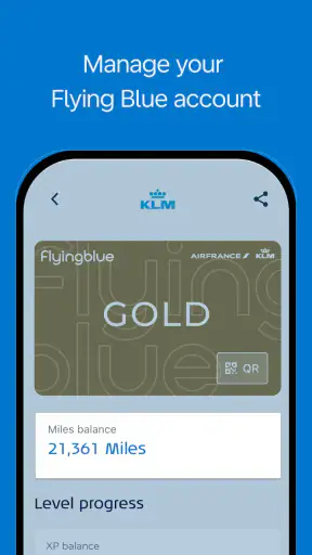 KLM - Reserve um voo screenshot