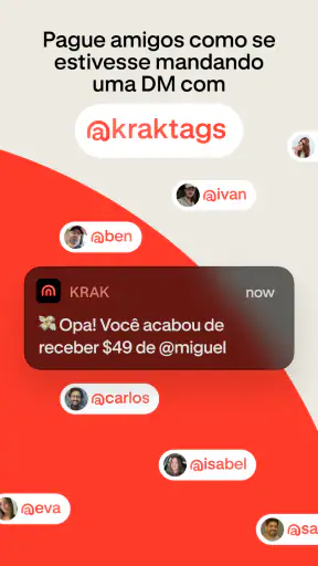 Krak: Envie Dinheiro e Cripto screenshot