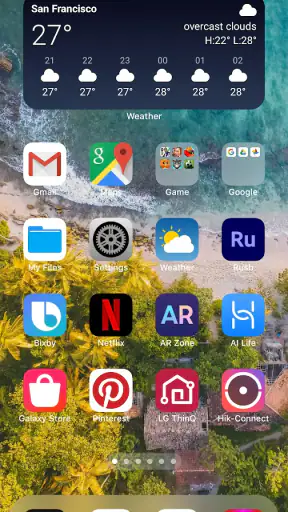 Lançador iOS 17 Lite screenshot
