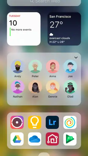 Lançador iOS 17 Lite screenshot