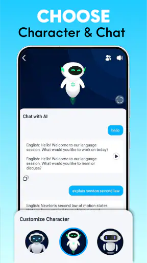 Langio: AI Language Tutor screenshot