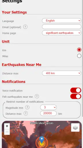LastQuake - EMSC Terramotos screenshot