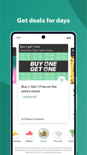 Leafly: Find Cannabis and CBD screenshot