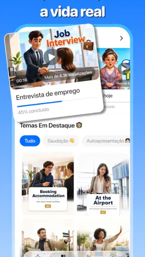 LearnUp: Aprendendo Idiomas screenshot