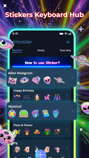 Led Keyboard - Neon Themes screenshot