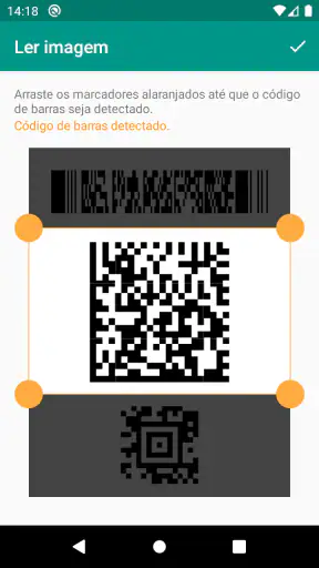Leitor de código QR screenshot