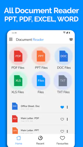 Leitor de todos os documentos screenshot