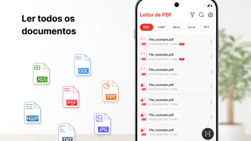 Leitor E Editor De PDF screenshot