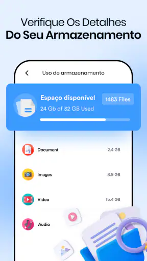 Limpador de telefone screenshot
