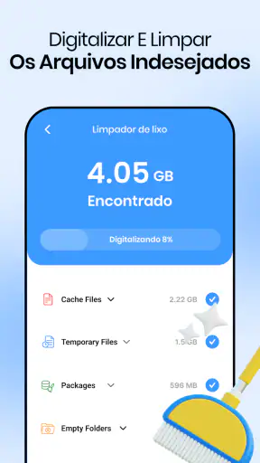 Limpador de telefone screenshot