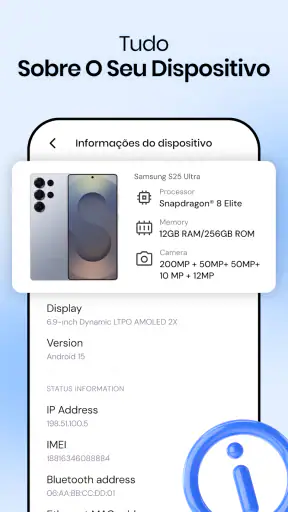 Limpador de telefone screenshot
