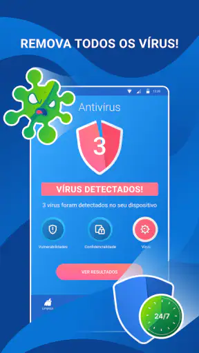 Limpeza Cleaner VPN Antivirus screenshot