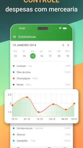Lista de compras fácil Shopium screenshot