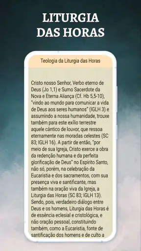 Liturgia das horas - Vésperas screenshot