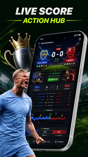 Live Score AI Football screenshot
