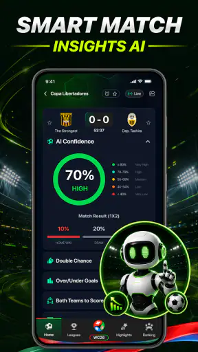 Live Score AI Football screenshot