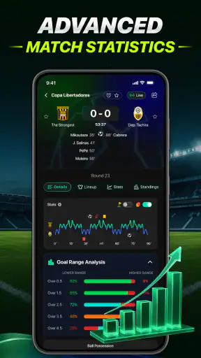 Live Score AI Football screenshot