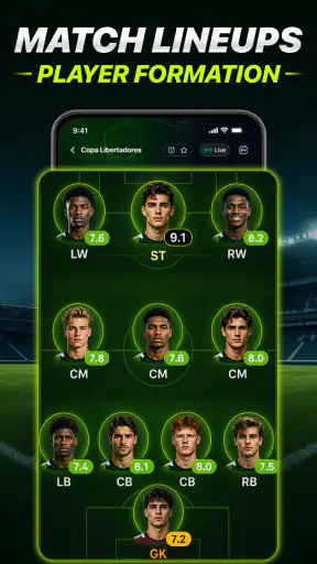 Live Score AI Football screenshot