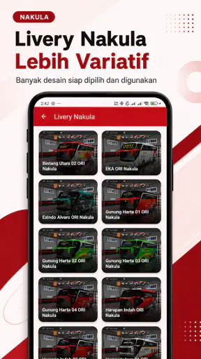 Livery BUSSID 2026 screenshot