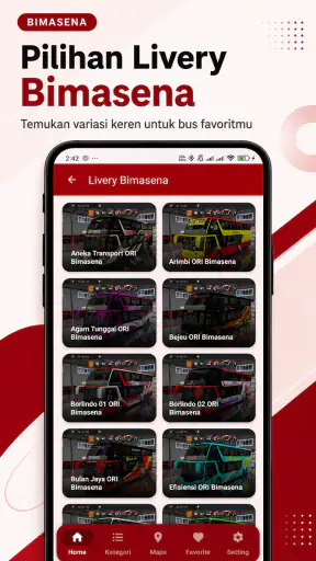 Livery BUSSID 2026 screenshot