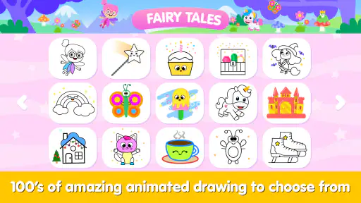 Livro de desenho para crianças screenshot
