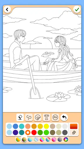 Livro Valentim para colorir screenshot