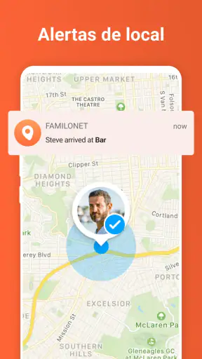 Localizador de Família Familo screenshot