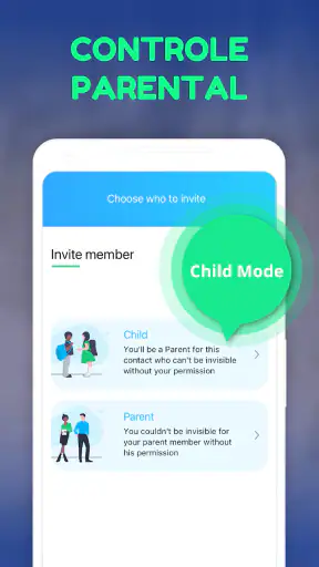 Localizador de Famílias GPS screenshot