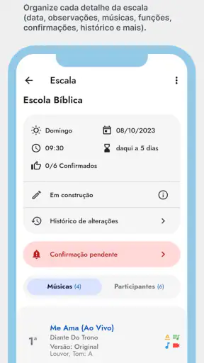 LouveApp - Ministérios screenshot