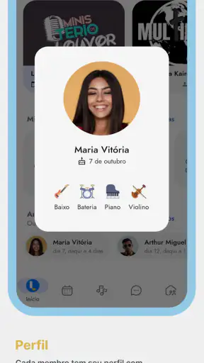 LouveApp - Ministérios screenshot