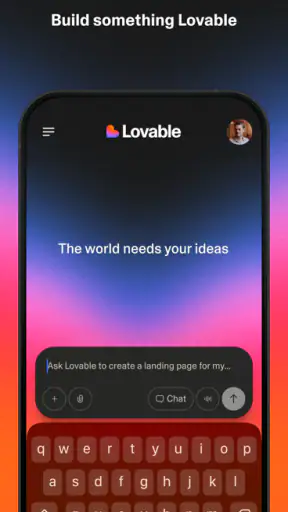 Lovable: Build Apps With AI screenshot