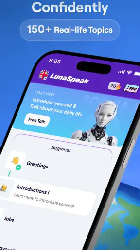 LunaSpeak: AI Speaking Coach screenshot