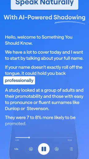 LunaSpeak: AI Speaking Coach screenshot