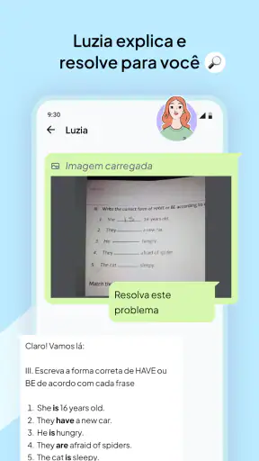 Luzia: Assistente Virtual IA screenshot