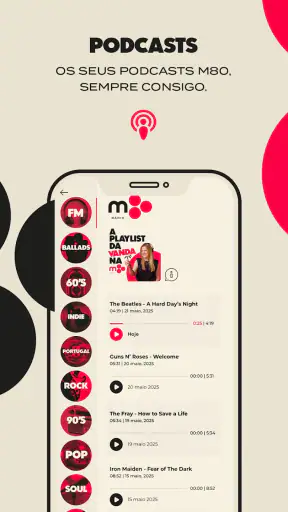 M80 Rádio Portugal screenshot