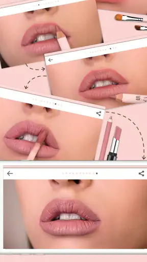 Makeup Tutorial de maquiagem screenshot