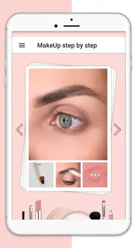 Makeup Tutorial de maquiagem screenshot