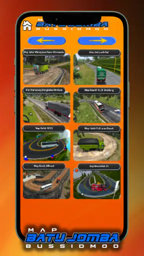 Map Batu Jomba Bussid screenshot