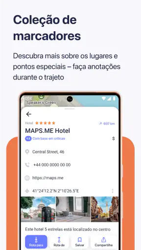 MAPS.ME: Nav GPS mapas offline screenshot