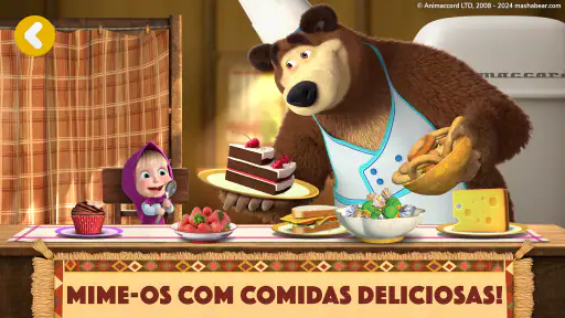 Masha e o Urso: Jogos Infantis screenshot