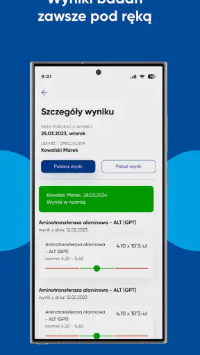 Medicover OnLine screenshot