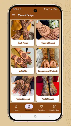 Mehndi Design: Simples e Fácil screenshot