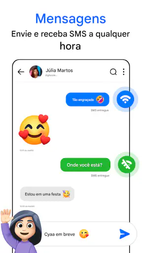 Mensagens screenshot