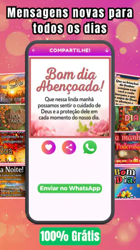 Mensagens de Bom Dia Boa Noite screenshot