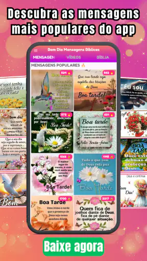 Mensagens de Bom Dia Boa Noite screenshot
