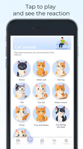Meow Jogos para Gatos Filhotes screenshot