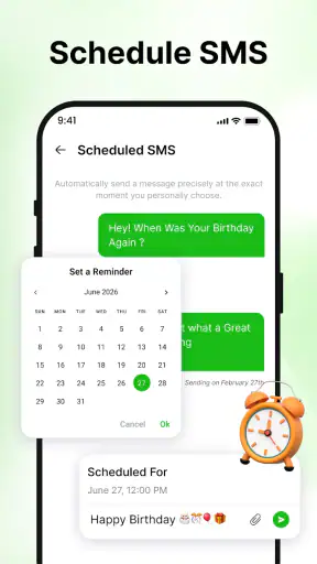 Messages Home: SMS Texting App screenshot