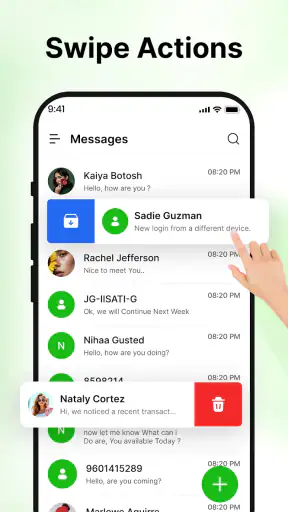 Messages Home: SMS Texting App screenshot