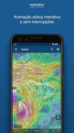 meteoblue tempo e mapas screenshot